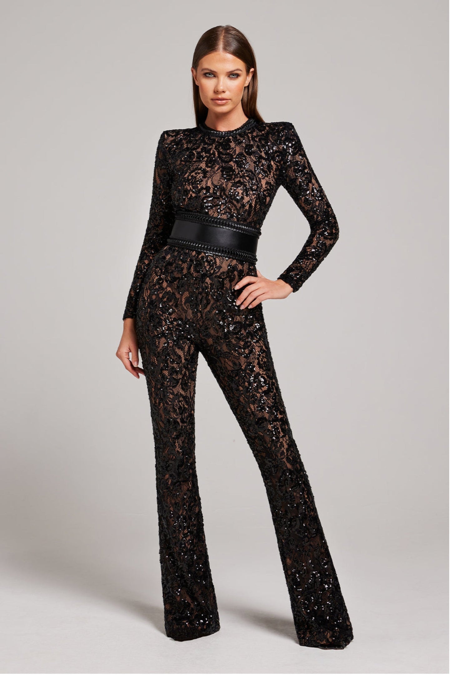 Theresia™ - Elegant Jumpsuit in Pizzo