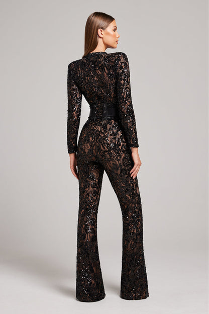 Theresia™ - Elegant Jumpsuit in Pizzo