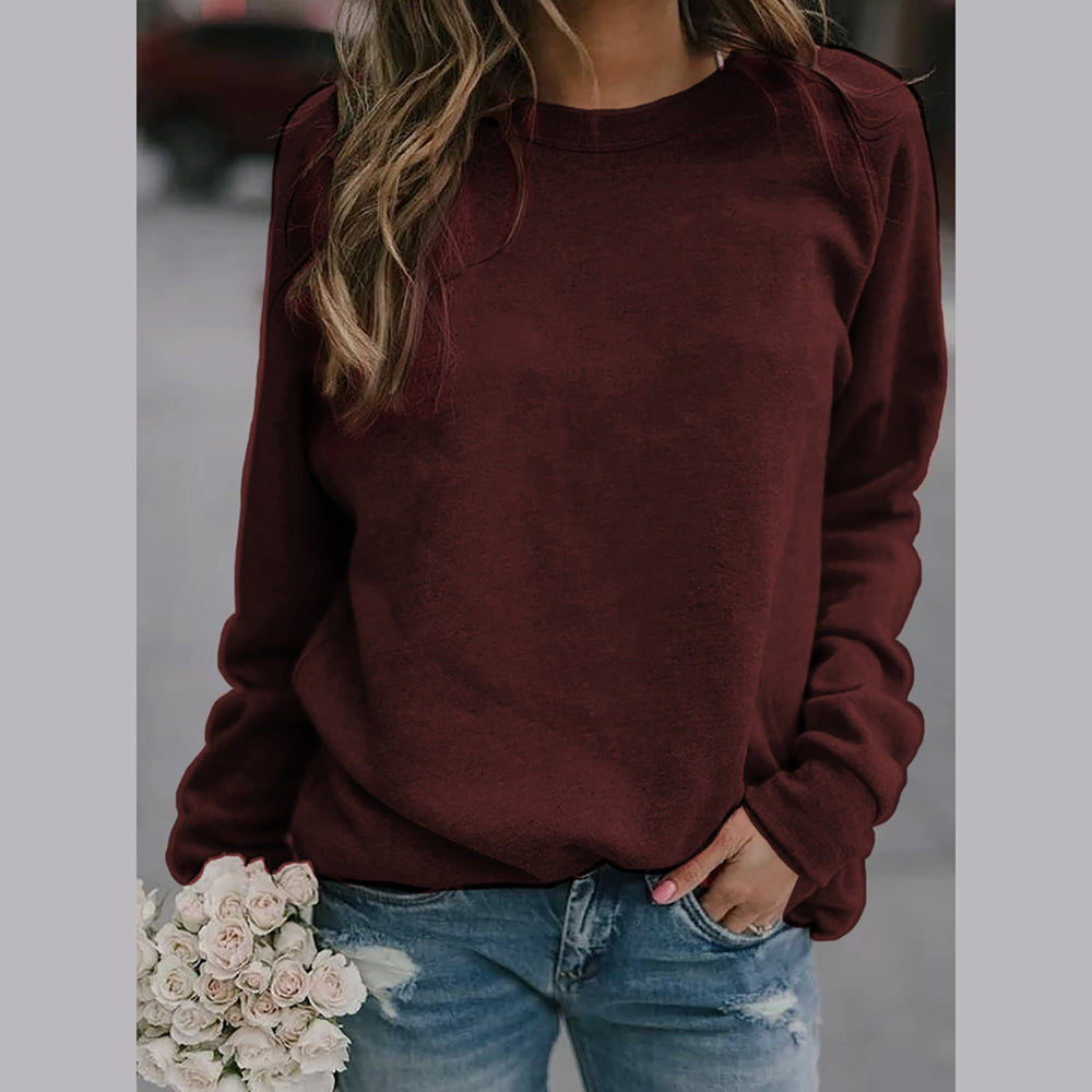 Eliza™ - Stylish, comfortable crew neck sweatshirt